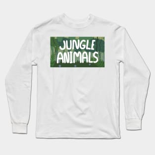 Jungle Animals | Lilla The Lamb Long Sleeve T-Shirt